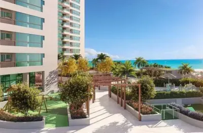 Jacarecica - lançamento beira mar, apartamentos 3 quartos