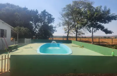 Chacara em cg. 32 km do detran. aceita casa como parte de pagamento.