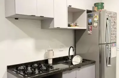 Apartamento semi mobiliado com 1 dormitório à venda, 29 m² por r$  - parque vitória - são paulo/sp - ap0450