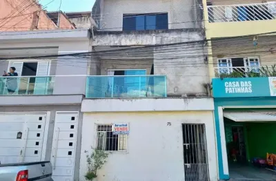 Terreno com duas casas à venda, por r$ 460.000 - jardim vila rica - são paulo/sp - te0063