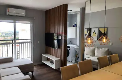 Apartamento de 57 m² mobiliado para alugar com 2 quartos, 1 suíte e vaga para visitantes no engordadouro, jundiaí - condomínio fatto de são josé ii