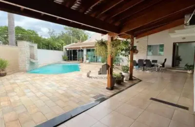 Lindo sobrado no bairro catharina zanaga com piscina e espaço gourmet