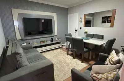 Apartamento com 3 dormitórios à venda, 60 m² por r$ 350.000,00 - parque universitário - americana/sp