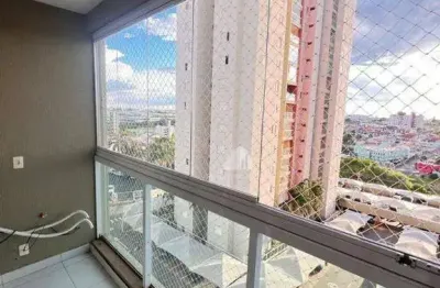 Apartamento com 3 dormitórios para alugar, 72 m² por R$ 3.000/mês - Santa Cruz - Americana/SP