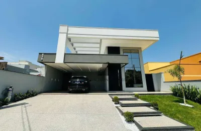 Casa residencial de alto padrão com 177m² de construção localizada no condomínio fechado imigrantes em nova odessa.