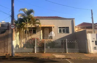 Casa com dois terrenos, com ótima localização em americana/sp