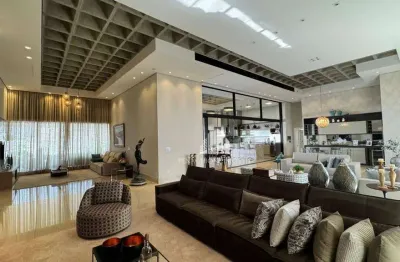 Casa com 5 dormitórios à venda, 941 m² por r$ 10.500.000 - condomínio villagio - americana/sp