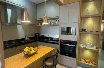 Apartamento com 2 dormitórios à venda, 77 m² por r$ 380.000,00 - parque universitário - americana/sp