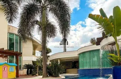 Sobrado com 3 dormitórios, 500 m² - venda por r$ 3.200.000,00 ou aluguel por r$ 12.000,00/mês - parque universitário - americana/sp