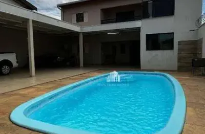 Casa com 3 dormitórios à venda, 300 m² por r$ 790.000 - parque universitário - americana/sp