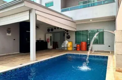 Sobrado de alto padrão em terra azul - santa bárbara d'oeste - sp**   **'porteira fechada'**