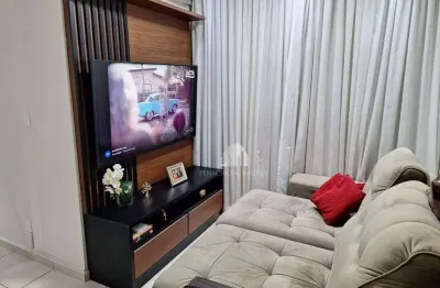 Apartamento com 2 dormitórios à venda, 58 m² por r$ 325.000 - villa real residencial - americana/sp