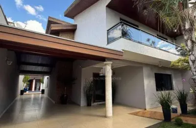 Sobrado alto padrão com piscina e espaço gourmet no jardim terramérica