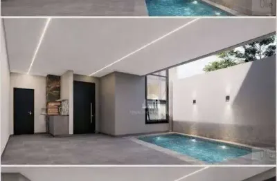 Casa nova com piscina nova Pantano 3 - SBO - 3 quartos sendo 1 suíte master com closet
