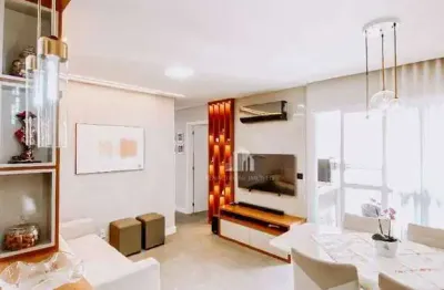 Apartamento com 3 dormitórios à venda, 70 m² por R$ 532.000 - Santa Cruz - Americana/SP