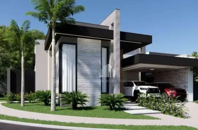 Casa Térrea em Construção em Condomínio Fechado com 3 Suítes e Piscina – Nova Odessa/SP