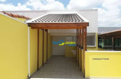 Cobertura com 2 dormitórios à venda, 98 m² por r$ 424.000,00 - vila camilópolis - santo andré/sp