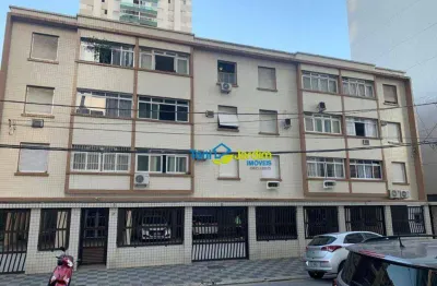 Apartamento com 1 dormitório à venda, 66 m² por r$ 350.000,00 - aparecida - santos/sp