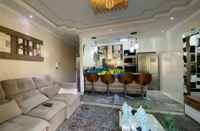 Sobrado com 2 dormitórios à venda, 182 m² por r$ 750.000,00 - jardim santo alberto - santo andré/sp