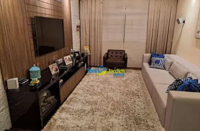 Sobrado com 3 dormitórios à venda, 298 m² por r$ 910.000,00 - vila alto de santo andré - santo andré/sp