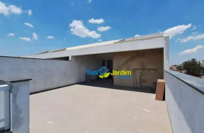 Cobertura com 2 dormitórios à venda, 104 m² por r$ 480.000,00 - jardim las vegas - santo andré/sp