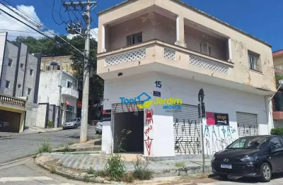Salão para alugar, 274 m² por r$ 4.174,00/mês - utinga - santo andré/sp