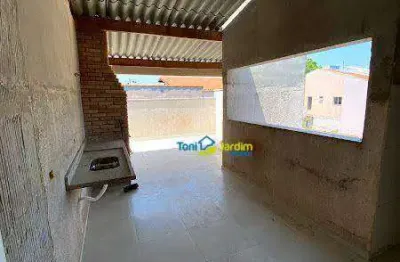 Cobertura com 2 dormitórios à venda, 80 m² por r$ 388.000,00 - parque erasmo assunção - santo andré/sp