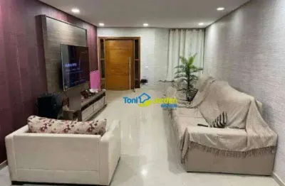 Sobrado à venda, 250 m² por r$ 990.000,00 - vila assunção - santo andré/sp