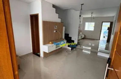 Sobrado com 2 dormitórios à venda, 90 m² por r$ 520.000,00 - jardim das maravilhas - santo andré/sp