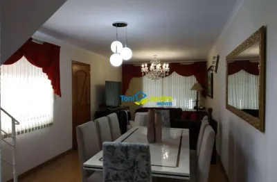 Sobrado com 3 dormitórios à venda, 189 m² por r$ 954.000,00 - parque jaçatuba - santo andré/sp