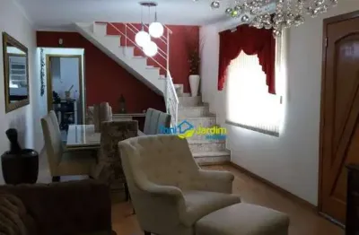 Sobrado com 3 dormitórios à venda, 189 m² por r$ 954.000,00 - parque jaçatuba - santo andré/sp