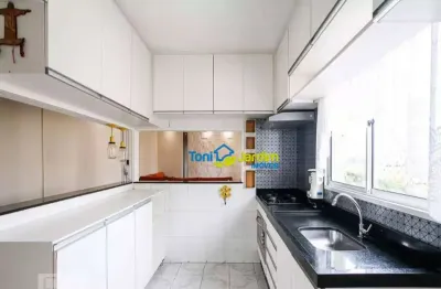 Apartamento com 2 dormitórios à venda, 65 m² por r$ 416.000,00 - parque das nações - santo andré/sp