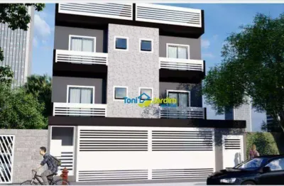 Cobertura com 2 dormitórios à venda, 84 m² por r$ 350.000,00 - parque das nações - santo andré/sp