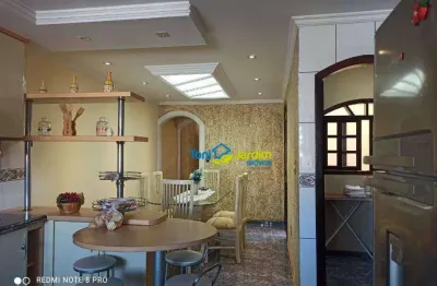 Sobrado com 4 dormitórios à venda, 297 m² por r$ 710.000,00 - jardim marek - santo andré/sp