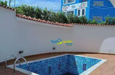 Sobrado com 3 dormitórios à venda, 174 m² por r$ 950.000,00 - parque marajoara - santo andré/sp