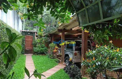 Sobrado com 4 dormitórios à venda, 301 m² por r$ 1.600.000,00 - vila homero thon - santo andré/sp