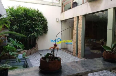 Sobrado com 5 dormitórios à venda, 322 m² por r$ 1.550.000,00 - vila homero thon - santo andré/sp