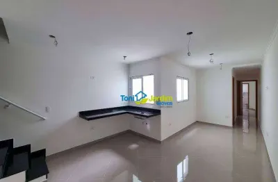 Cobertura com 2 dormitórios à venda, 136 m² por r$ 560.000,00 - jardim paraíso - santo andré/sp