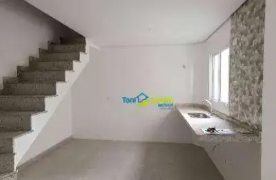 Cobertura com 2 dormitórios à venda, 100 m² por r$ 390.000,00 - vila guarani - santo andré/sp