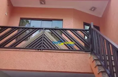 Sobrado com 3 dormitórios à venda, 310 m² por r$ 720.000,00 - jardim santo alberto - santo andré/sp