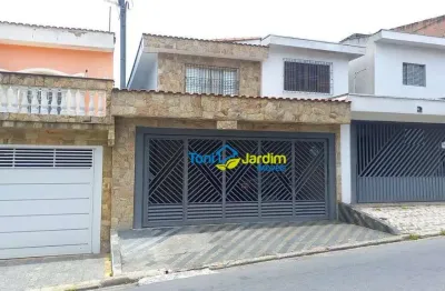 Sobrado com 3 dormitórios à venda, 192 m² por r$ 649.000,00 - jardim das maravilhas - santo andré/sp