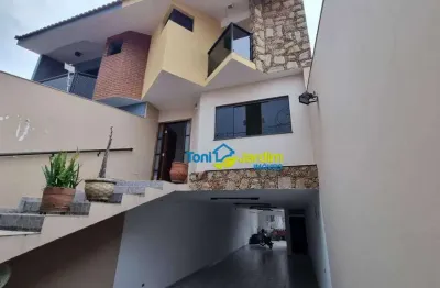 Sobrado com 4 dormitórios à venda, 258 m² por r$ 795.000,00 - vila curuçá - santo andré/sp