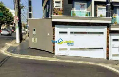 Sobrado com 3 dormitórios à venda, 75 m² por r$ 570.000,00 - vila lucinda - santo andré/sp