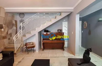 Sobrado com 3 dormitórios à venda, 184 m² por r$ 675.000,00 - vila alice - santo andré/sp
