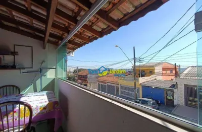 Sobrado com 2 dormitórios à venda, 160 m² por r$ 550.000,00 - jardim marek - santo andré/sp
