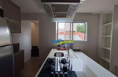 Cobertura com 2 dormitórios à venda, 40 m² por r$ 420.000,00 - vila vitória - santo andré/sp