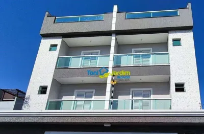 Cobertura com 2 dormitórios à venda, 101 m² por r$ 520.000,00 - parque novo oratório - santo andré/sp