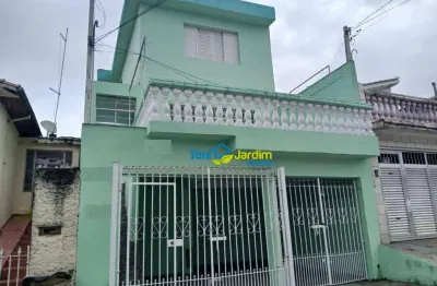 Sobrado com 3 dormitórios à venda, 171 m² por r$ 550.000,00 - jardim das maravilhas - santo andré/sp