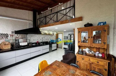 Cobertura com 2 dormitórios à venda, 100 m² por r$ 600.000,00 - jardim bela vista - santo andré/sp