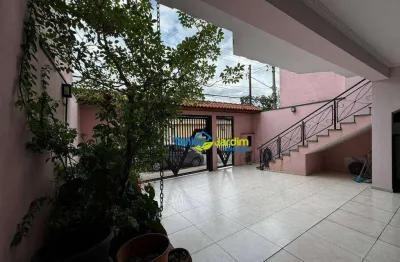 Casa com 3 dormitórios à venda, 301 m² por r$ 860.000,00 - vila lucinda - santo andré/sp